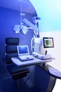 Диагностика RB CLINIC: фороптер — стёкла меняют, пока картинка не станет резкой