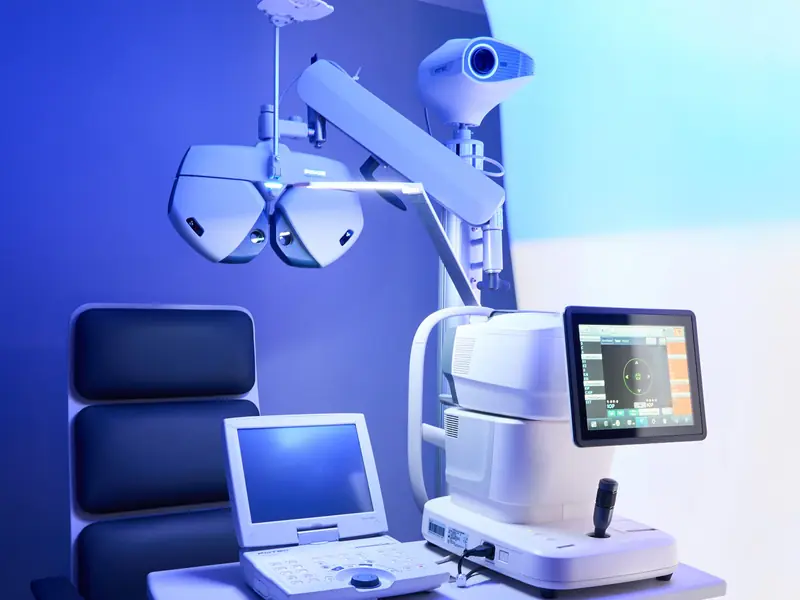 Фороптер для подбора стёкол в кабинете RB CLINIC
