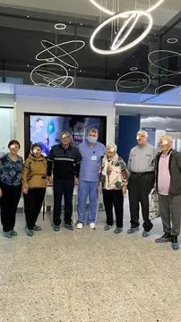 Пациенты RB CLINIC в холле в день замены хрусталика, снимок 11 из 56